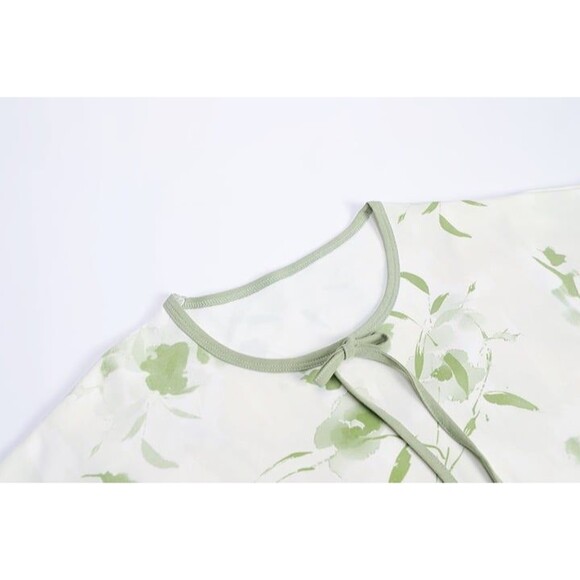 100% Cotton Women's Capri Pajama Set 2Pcs Sleepwear Capris pants Loungewear - Picture 4 of 10